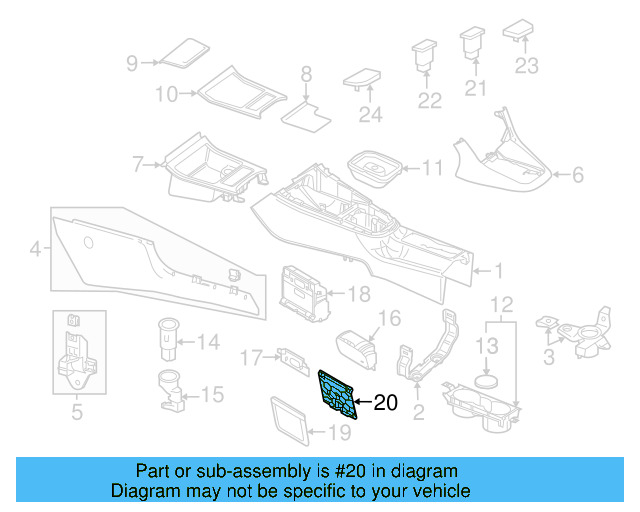 Power Outlet 1K0-919-309 - View 16