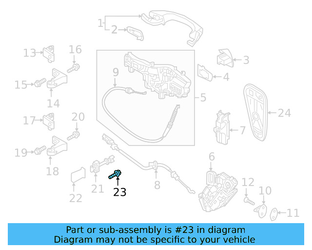 Upper Hinge Mount Bolt N-912-056-02 - View 11
