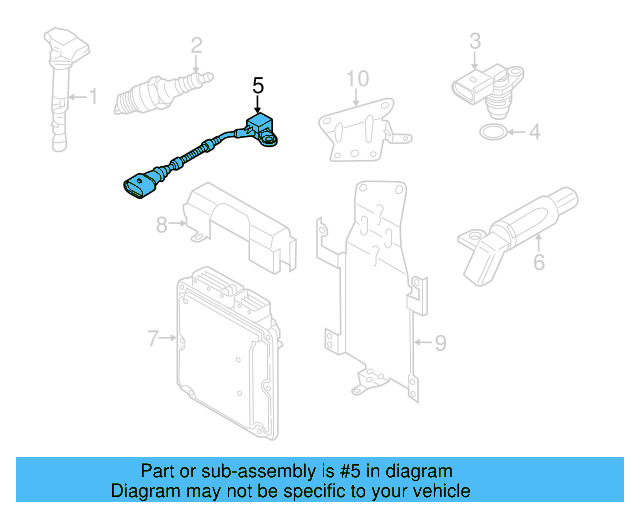 Knock Sensor 06E-905-377-J - View 22
