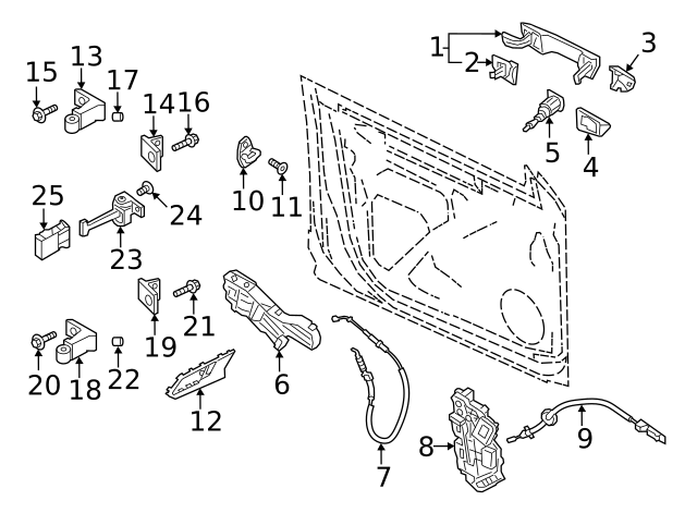 Door Check Bolt WHT-002-109 - View 52