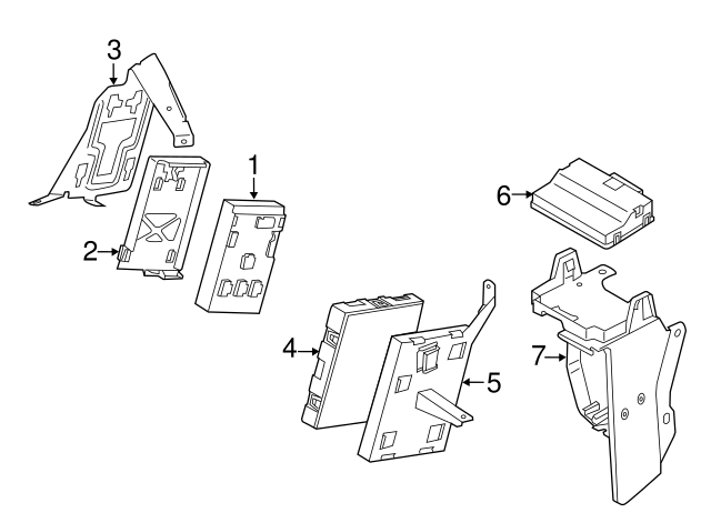 Body Control Module 4H0-907-063-CG-Z0A