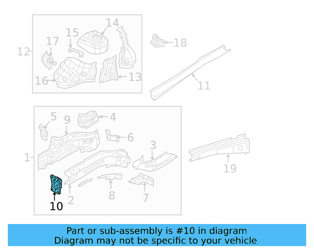 Rail End 5Q0-804-182-B - View 28