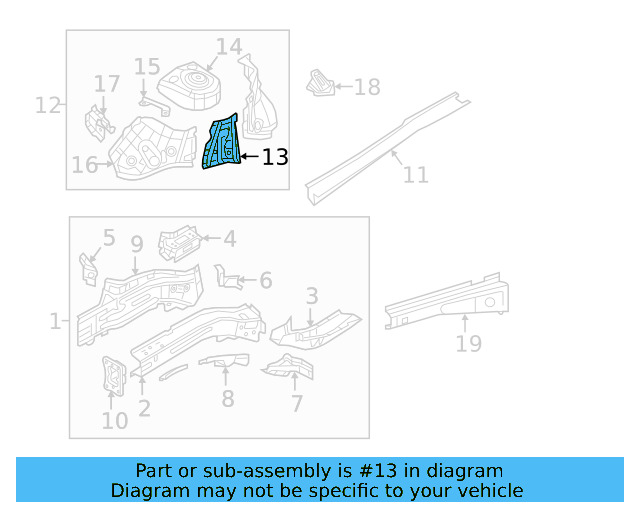Apron Assembly Reinforcement 5QN-805-078 - View 2