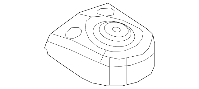 Strut Support 3QF-809-122 - View 3