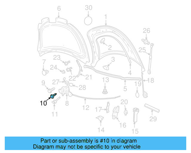 Mount Plate Screw N-909-101-02 - View 18