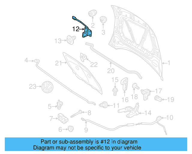 Lock & Switch 5U0-823-509-N - View 17
