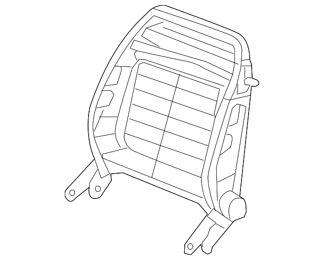 Seat Back Frame 1J3-881-045-GK