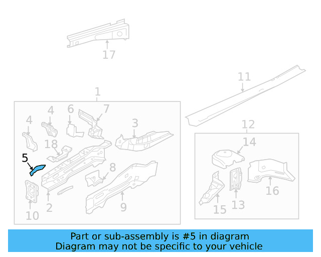 Bracket 5QA-805-757 - View 3