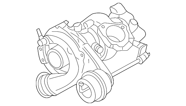 Turbocharger 06A-145-704-LX - View 2