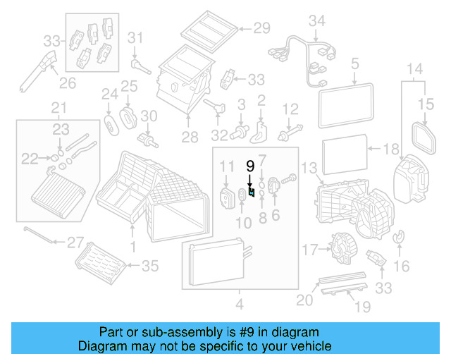 Expansion Valve Bracket 7L0-820-678 - View 11