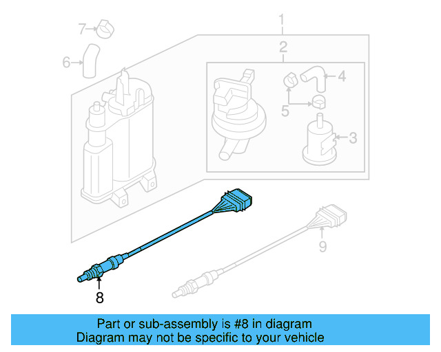 Oxygen Sensor 06J-906-262-M - View 5