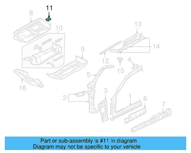 Seat Belt Reinforced 443-803-377-D - View 8