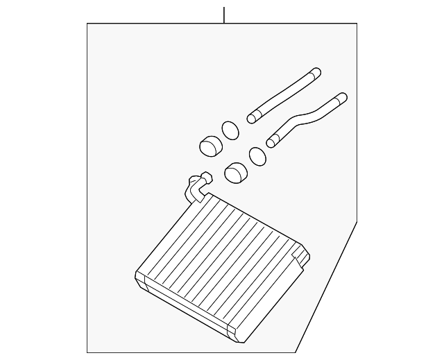 Heater Core 7L0-819-032-A - View 5