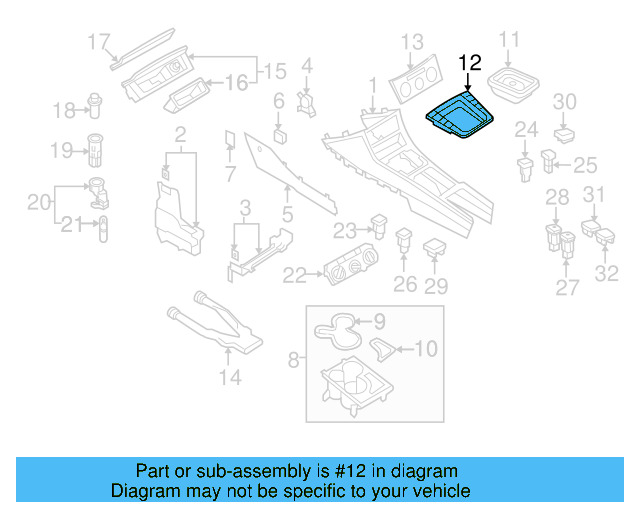 Instrument Panel Plug 1T0-857-489 - View 71