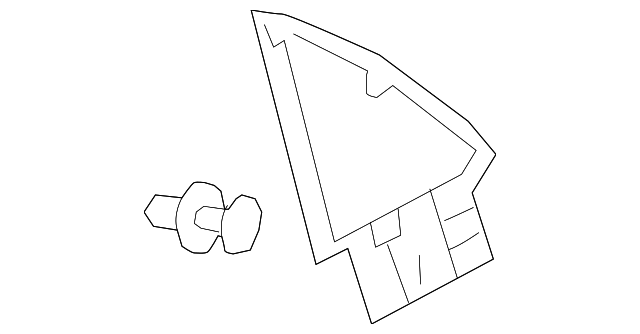 Corner Trim 3CN-837-973-82V - View 2