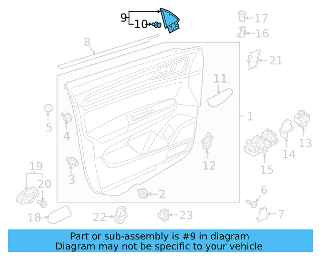 Corner Trim 3CN-837-973-82V