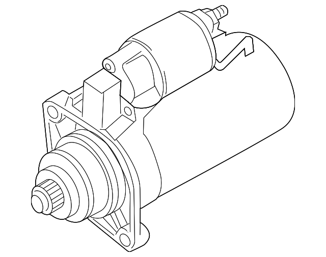 Starter 02M-911-023-SX - View 12