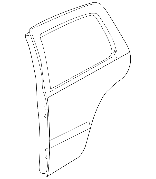 Door Shell 1J9-833-056-E - View 2