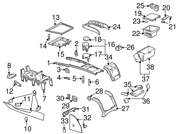 Compartment Cap 3D0-857-057-33N