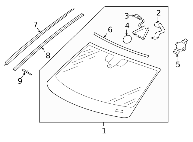 Mirror Support 6N0-845-543 - View 42