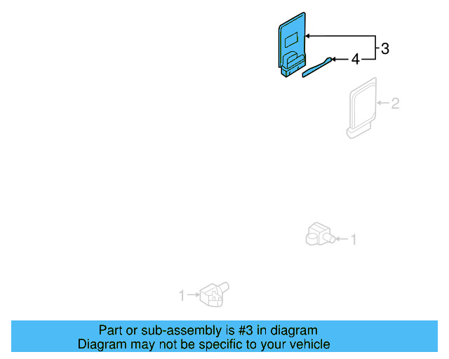 Mount Bracket 5G0-907-324 - View 5
