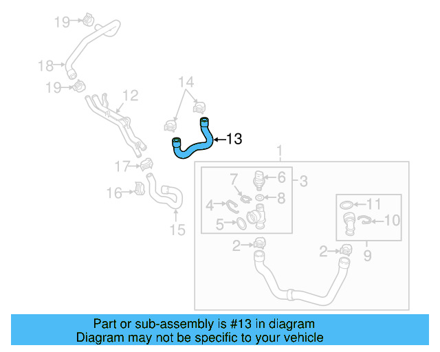 Outlet Hose 5C0-122-157-G - View 34