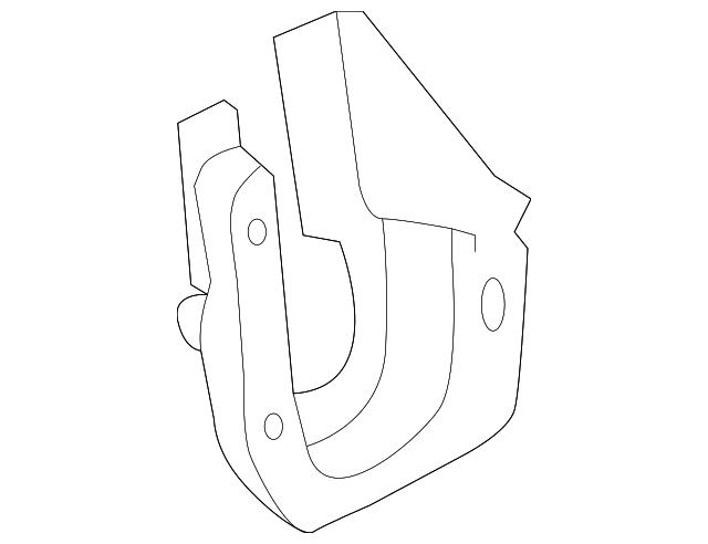 Mount Bracket 5GE-907-372-B - View 2