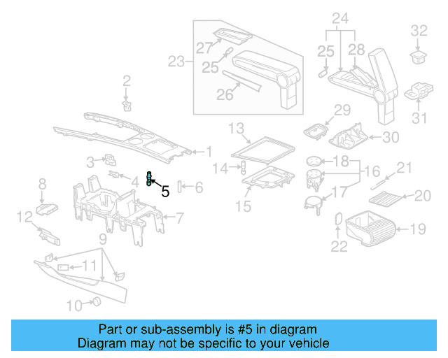 Finish Plate Pin 3D0-864-993 - View 5