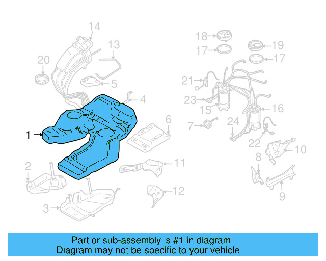 Fuel Tank 7L6-201-075-K - View 3