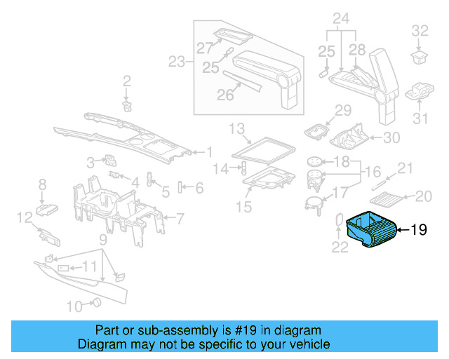 Armrest Door 3D0-864-209-E-4L5 - View 7