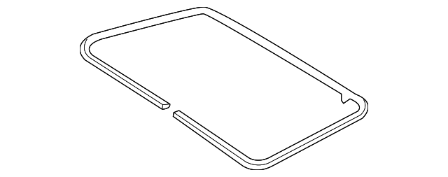 Sunroof Glass Gasket 8D0-877-297 - View 34