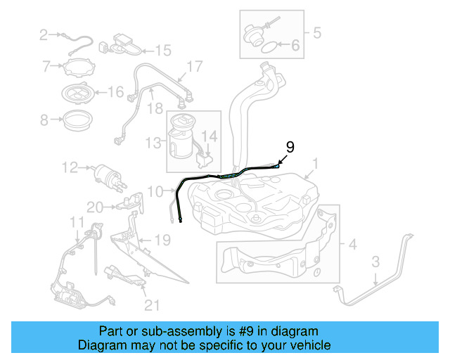 Vacuum Tube 1Q0-201-983-A - View 12