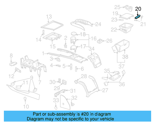 Hinge Cover 3D0-857-085-2ZZ - View 3