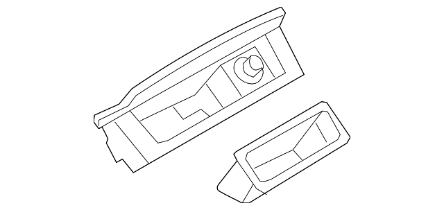 Ashtray Assembly 3C0-857-961-H-9B9 - View 3