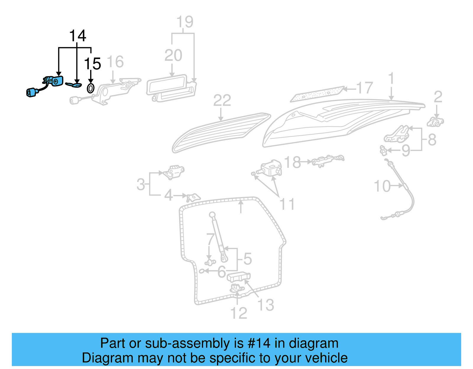 Cylinder & Keys 107-827-573-JF - View 13