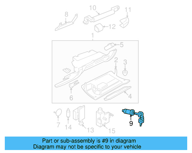 Lock Cylinder 107-857-113-JC - View 106