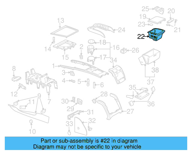 Storage Box 3D0-858-338-B-5W8 - View 5