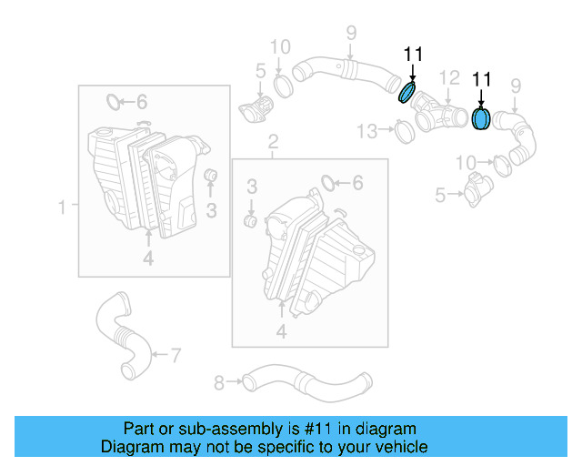 Intake Pipe Clamp N-024-508-5 - View 9