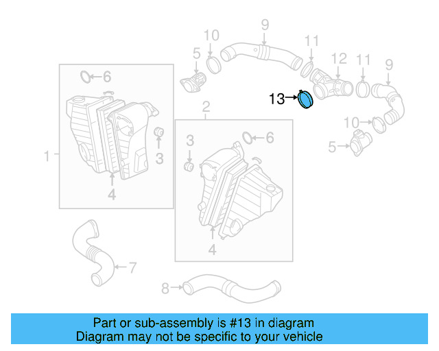 Intake Pipe Clamp N-024-508-5 - View 11