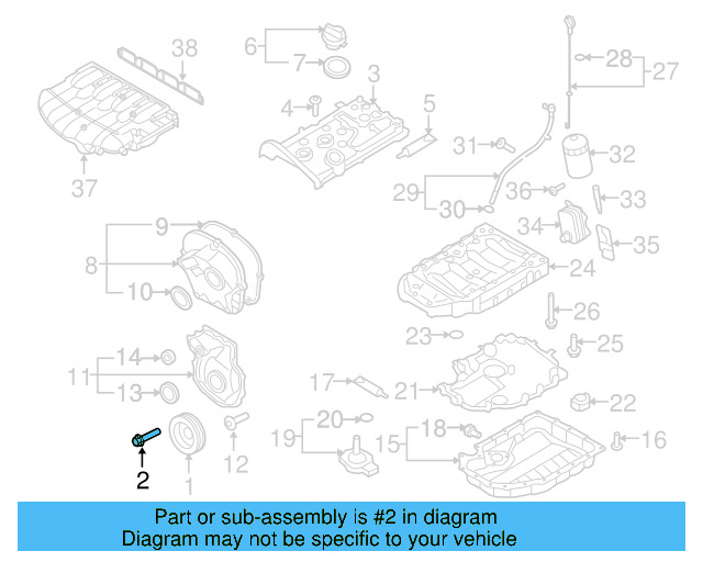 Vibration Damper Bolt WHT-009-475 - View 21