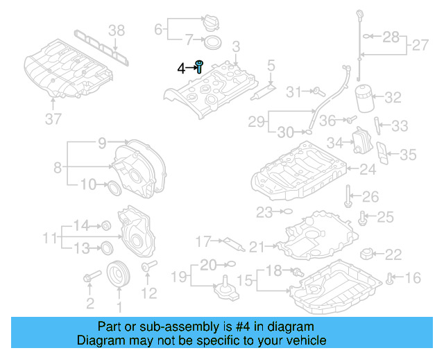 Cylinder Head Screw N-105-540-05 - View 18