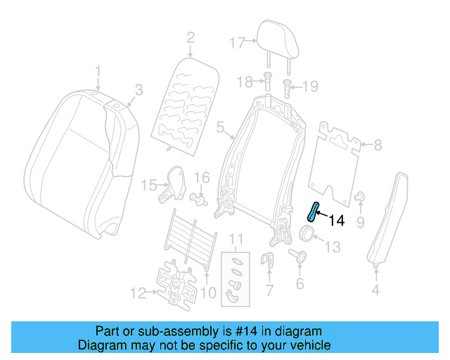 Adjust Lever 5GM-881-091 - View 9