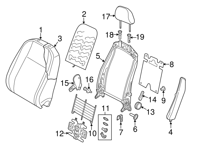 Side Cover Rivet N-905-369-01 - View 39