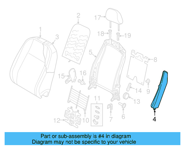 Adjust Lever 5GM-881-091 - View 4