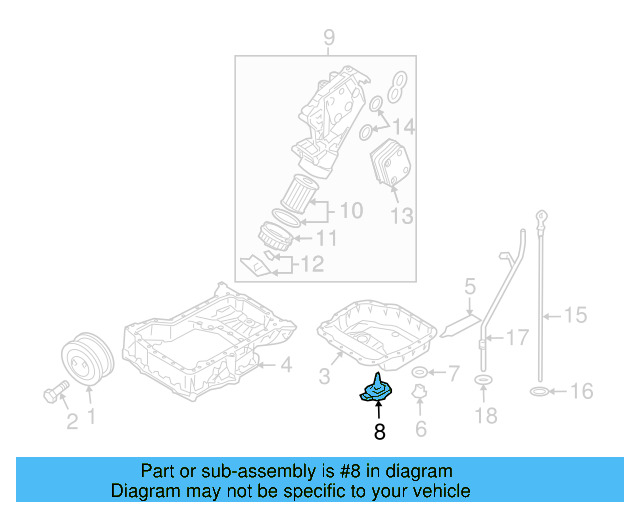 Engine Oil Level Sensor 1J0-907-660-B - View 5