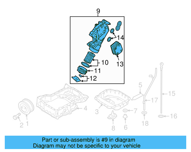 Oil Filter 077-115-401-AD - View 3