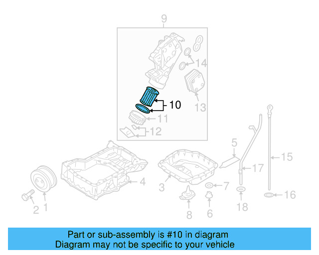 Oil Filter 077-115-562 - View 6