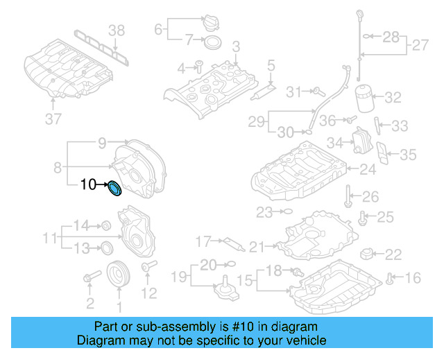 Plug 06H-115-418-AA - View 11