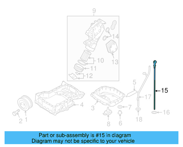 Dipstick 077-115-607-K - View 6