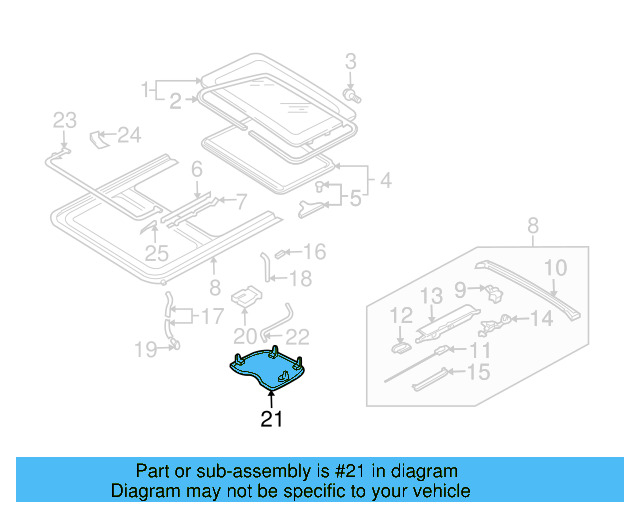 Motor Cover 1J0-877-829-A-2PK - View 11